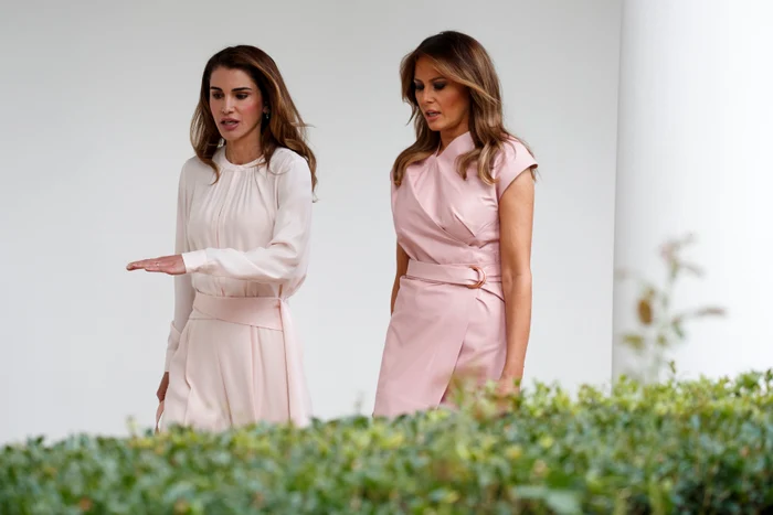 Regina Rania și Melania Trump în 2018, Profimedia (1) jpg