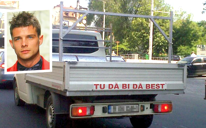 Gafa lui Voicu, inscripţionată pe maşină