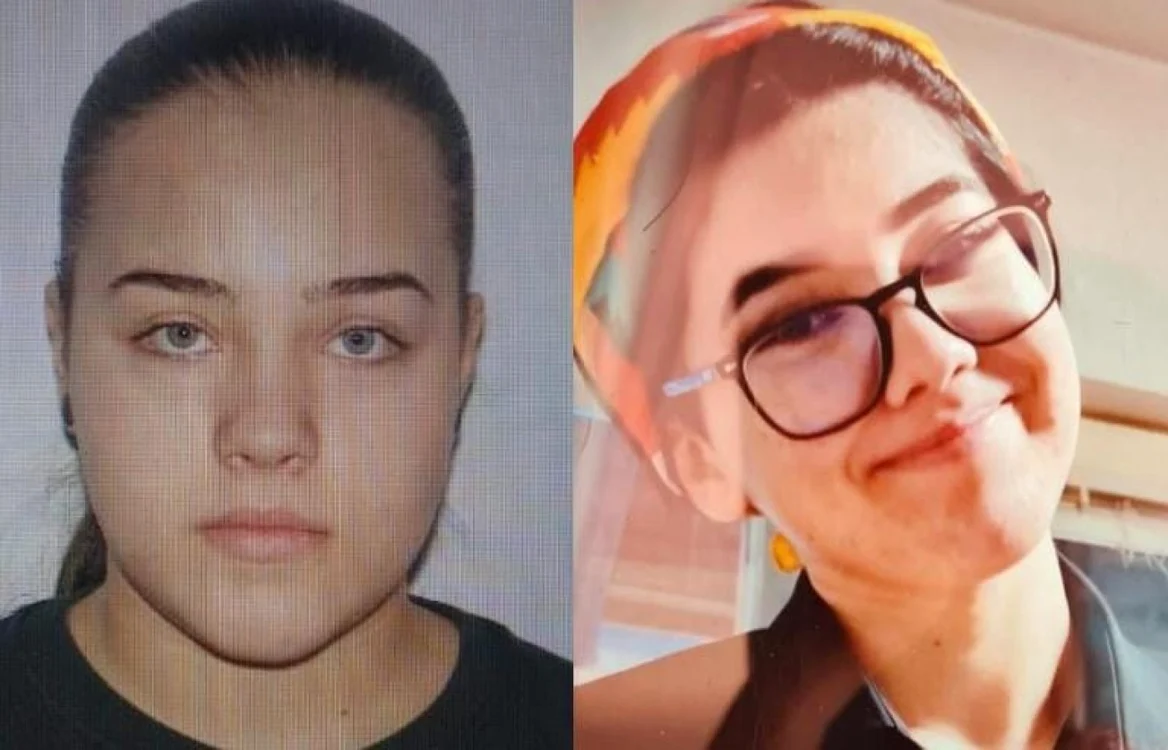 Narcisa şi Gabriela au fugit de acasă în noaptea de sâmbătă spre duminică FOTO Poliţia Prahova