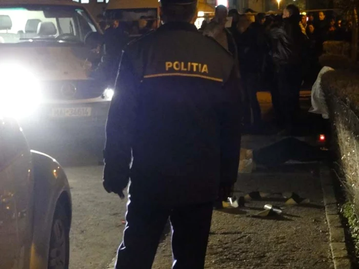 Tragedia a avut loc pe strada Toamnei, lângă terenul de sport al Liceului cu Program Sportiv (FOTO: Mugurel Manea)