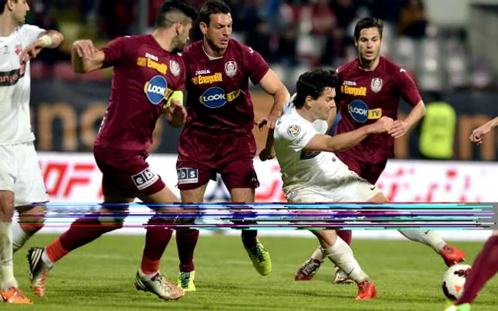 CFR Cluj va evolua în Liga Europa, dacă Dinamo nu primeşte licenţa din partea UEFA. FOTO: Răzvan Păsărică