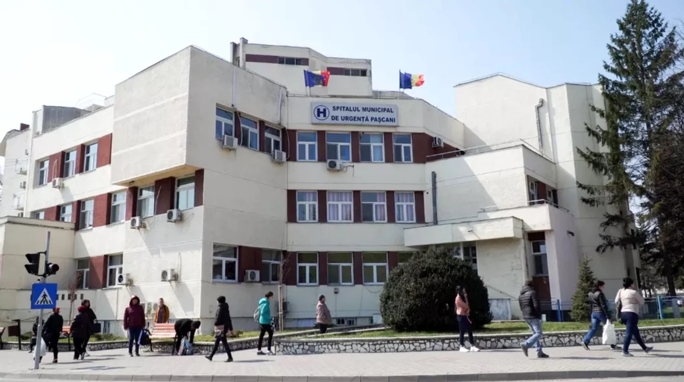 Spitalul Municipal de Urgență Pașcani Foto: DSP Iași