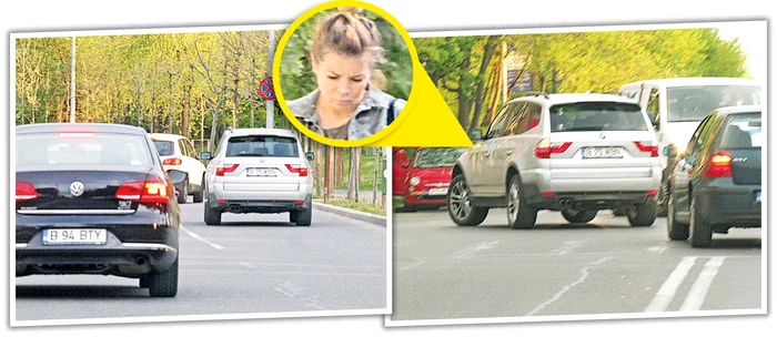 În jurul orei 19.00, Gina a venit, la volanul BMW-ului său argintiu, la blocul unde stă Alin