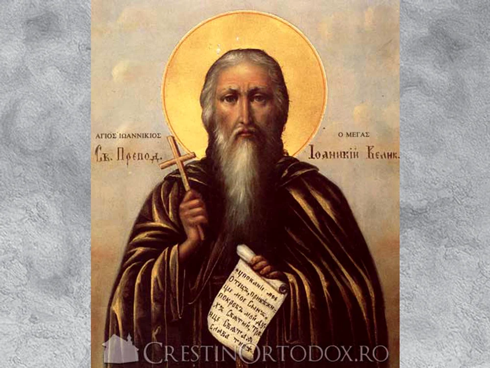 
    Sfântul Cuvios Ioanichie cel Marefoto: doxologia.ro  