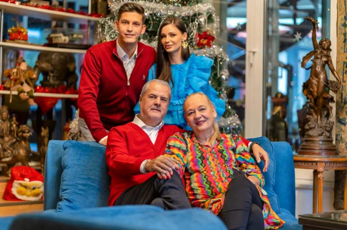 
    Andrei Năstase a preferat să petreacă Crăciunul acasă, împreună cu Bianca și cei doi copii ai lor  
