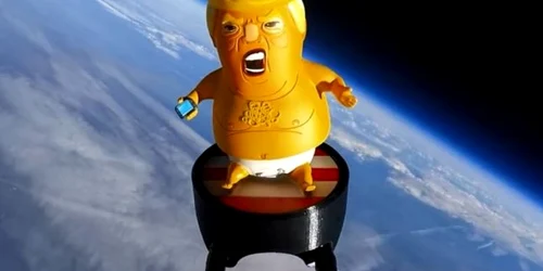 Donald Trump în spaţiu FOTO Sentintospace