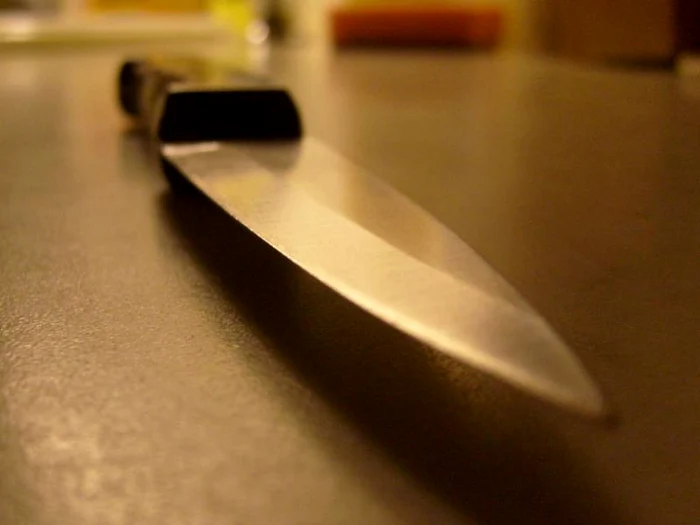 
    Pentru a o înjunghia pe asociata sa, bucătarul a folosit unul dintre cuţitele utilizate în bucătărie  