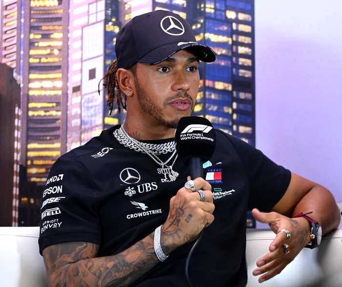
    Lewis Hamilton a participat duminica trecută la manifestația anti-rasism de la LondraFoto: Guliver / GettyImages  