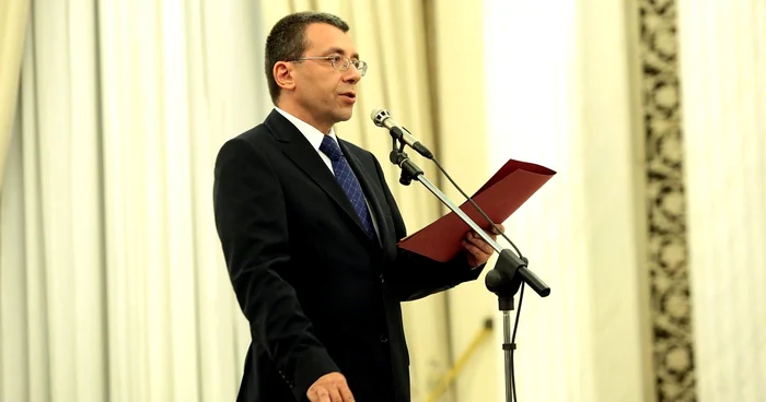 Mihai Voicu, ministrul pentru Mediul de Afaceri, a atacat dur Curtea Constituţională FOTO: Mediafax