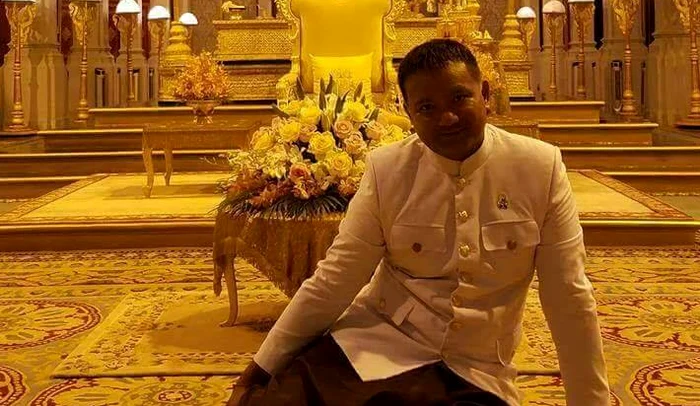 Omul care a pretins că ar fi prinţul Ekcharin Norodom din Cambodgia FOTO Cambodian Royals