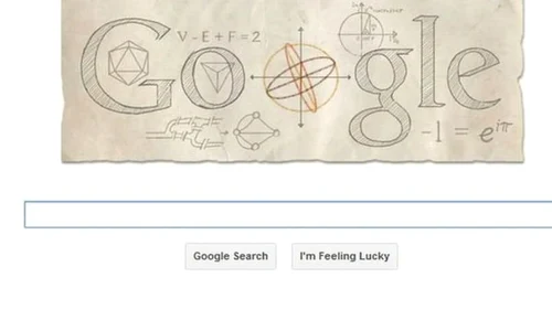 Leonhard Euler, matematicianul care a „inventat” conceptul de funcţie matematică, omagiat astăzi de Google jpeg