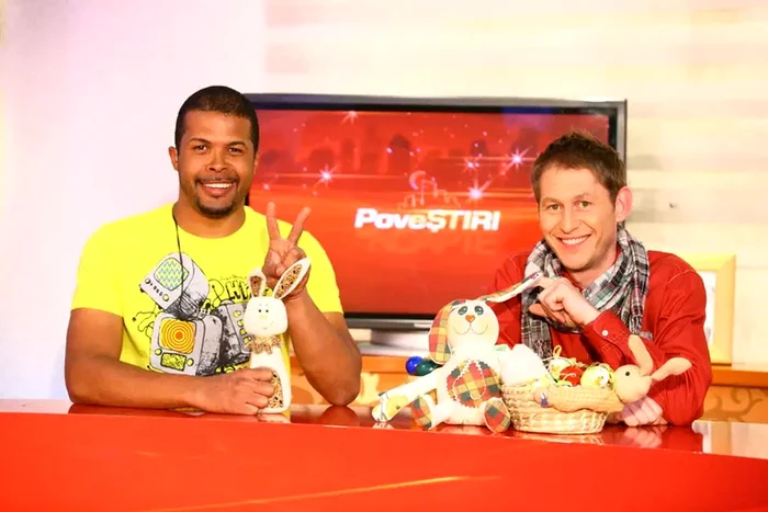 Mircea Solcanu și Cabral la Acasa TV / foto: Acasa TV