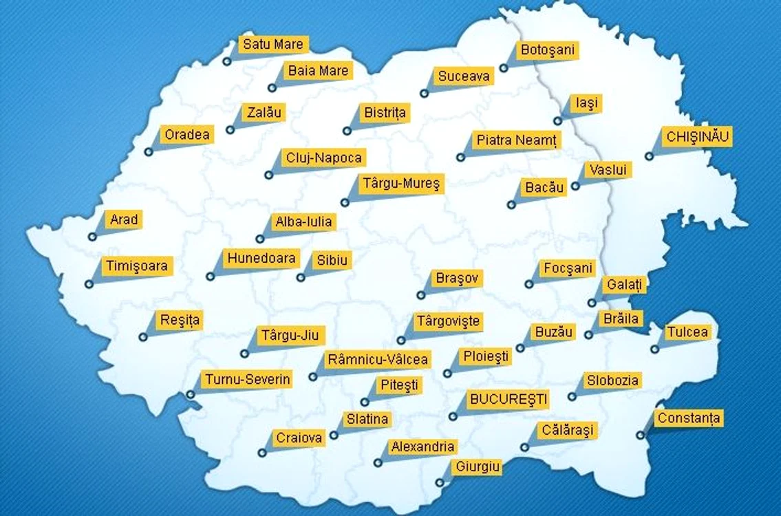 Harta interactiva a Romaniei, pe adevarul.ro