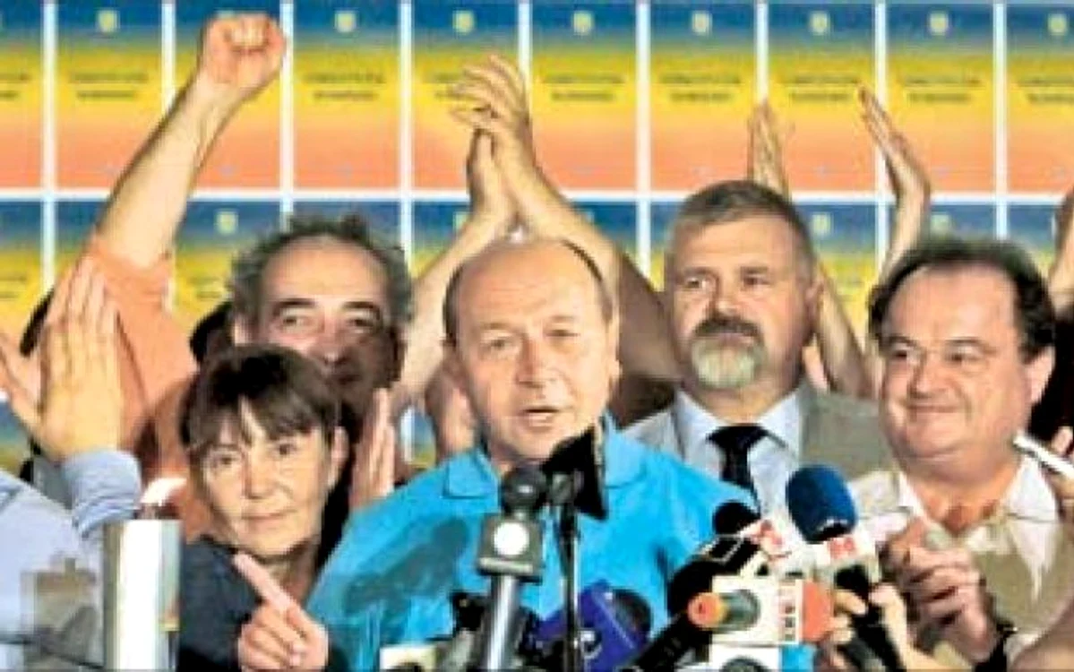 Traian Băsescu le-a mulţumit românilor care nu s-au prezentat la vot  p Foto: reuters