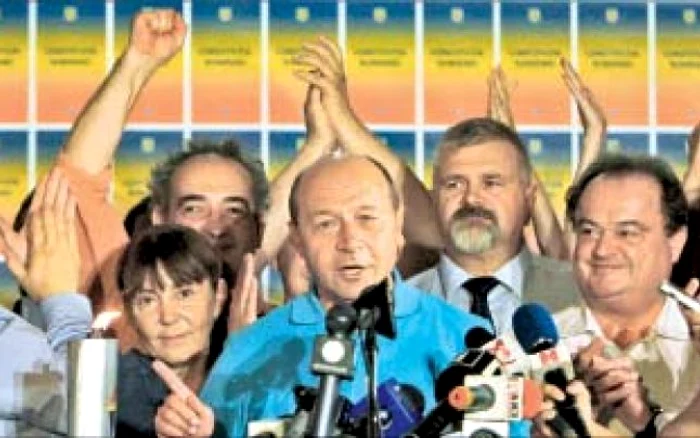 Traian Băsescu le-a mulţumit românilor care nu s-au prezentat la vot  p Foto: reuters