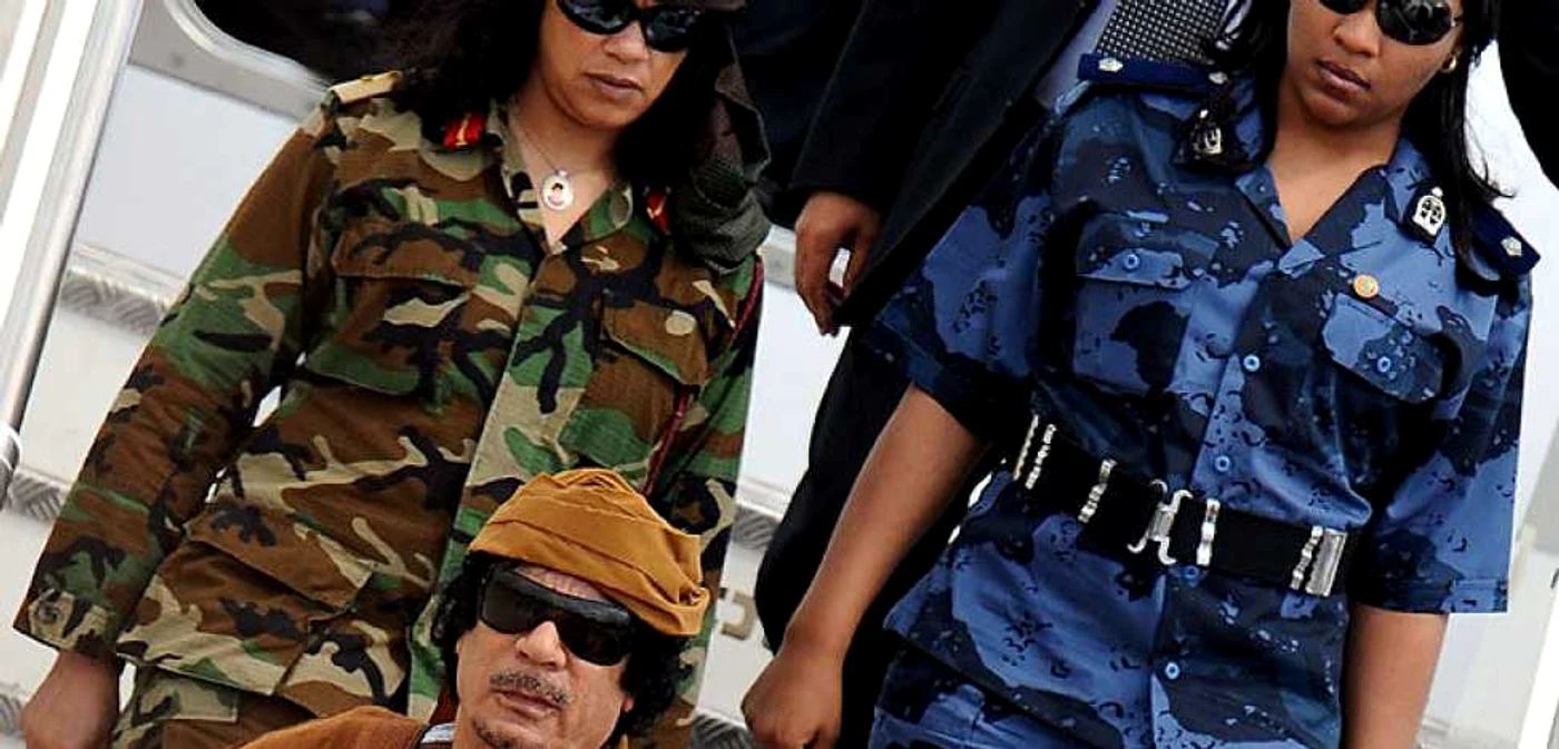 Virginele din garda lui Gaddafi