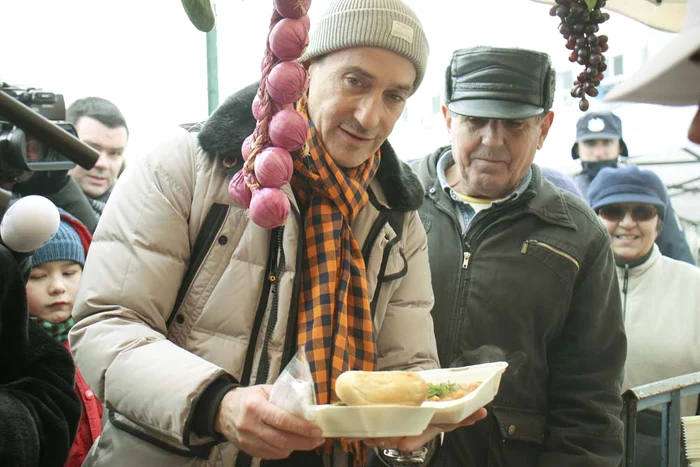 Primarul Radu Mazăre nu putea lipsi din mijlocul constănţenilor