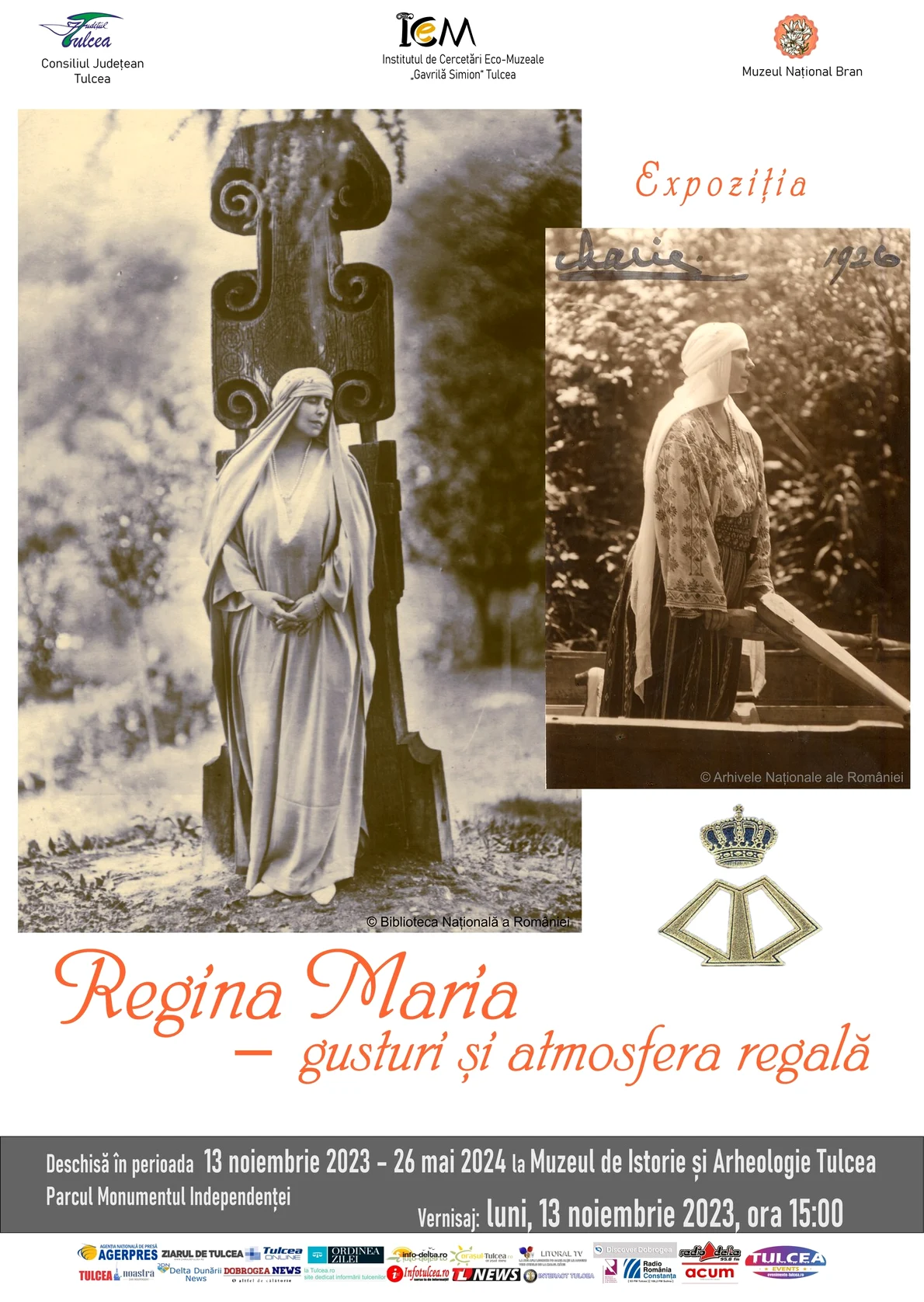 Vernisajul expoziției „Regina Maria – gusturi și atmosferă regală”