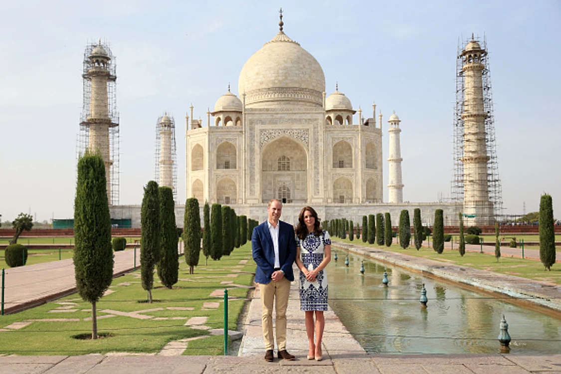 Ducii de Cambridge au lăsat vizita la Taj Mahal pentru ultima zi pe care o petrec în India