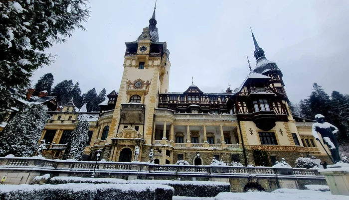 Cum a fost construit Peleșul, cel mai modern castel din Europa / foto: arhiva Click!