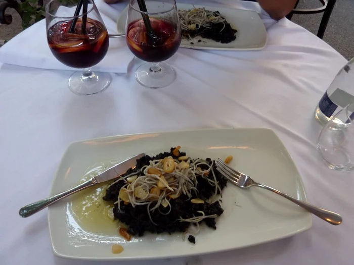 Mircea şi Brumă se află în vacanţă în Spania (foto: blogul lui Mircea Badea)