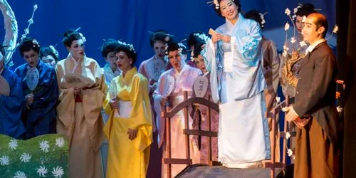 Imagine din spectacolul Madama Butterfly FOTO Teatrul Leonard