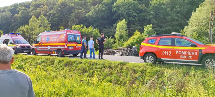 Accident grav în Sălaj FOTO: FB