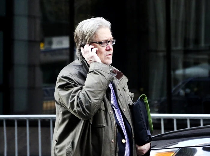 Steve Bannon, fostul consilier în probleme de strategie al preşedintelui american Donald Trump