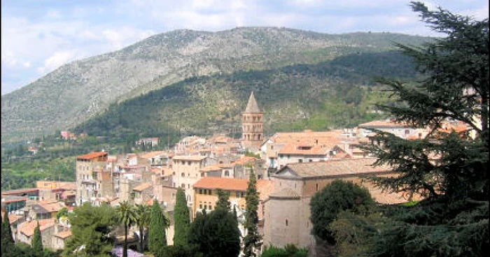 Panorama oraşului Tivoli