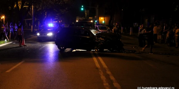 accident rutier in hunedoara