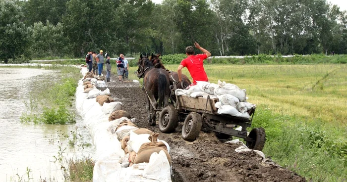 Aici trebuia făcut un dig care să apere Barboşiul şi noua staţie de euprare. Nu s-a făcut!