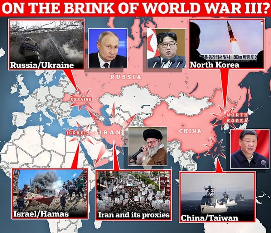 Riscul declanşării unui conflict la nivel mondial este din ce în ce mai mare