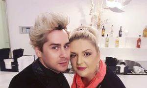 Alin Gheorghişan si soţia Andreea  jpeg
