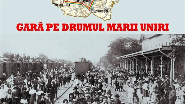 Gară pe drumul Marii Uniri expoziție itinerantă jpeg