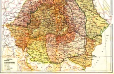 Harta României Mari (© Muzeul Naţional al Hărţilor şi Cărţii Vechi / Muzeul Naţional Cotroceni / Getty Images)