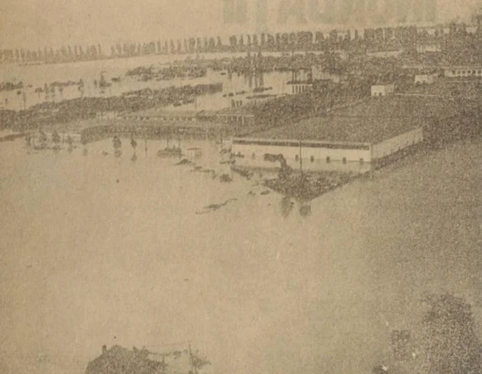 Inundații în Satu Mare. Sursa Cronica Sătmareană 1970