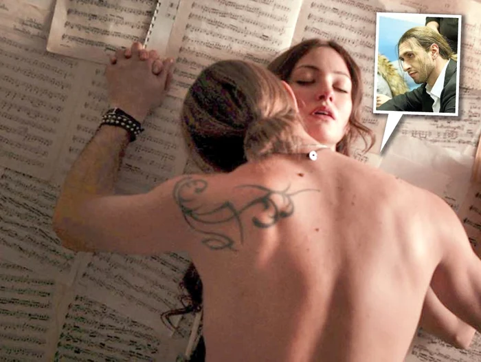 În filmul “Poveste de dragoste“, Dragoş Bucur e blond şi are pleteFoto: Dorin Constanda