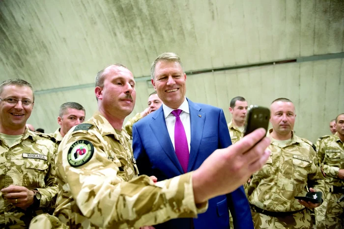 Klaus Iohannis de Paste in Afganistan FOTO Presidency.ro