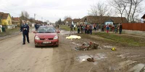 Accidentul a avut loc pe Drumul Judetean 194 B, dimineata in jurul orei 8.00