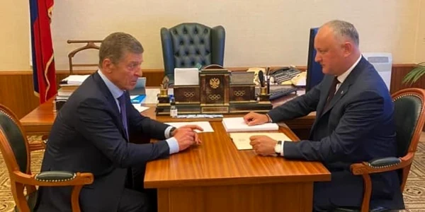Igor Dodon si dmitri Kozak