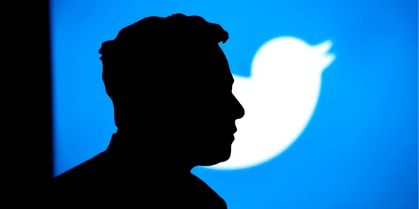 elon musk conturat pe fundal albastru Twitter shutterstock 2221703039 jpg
