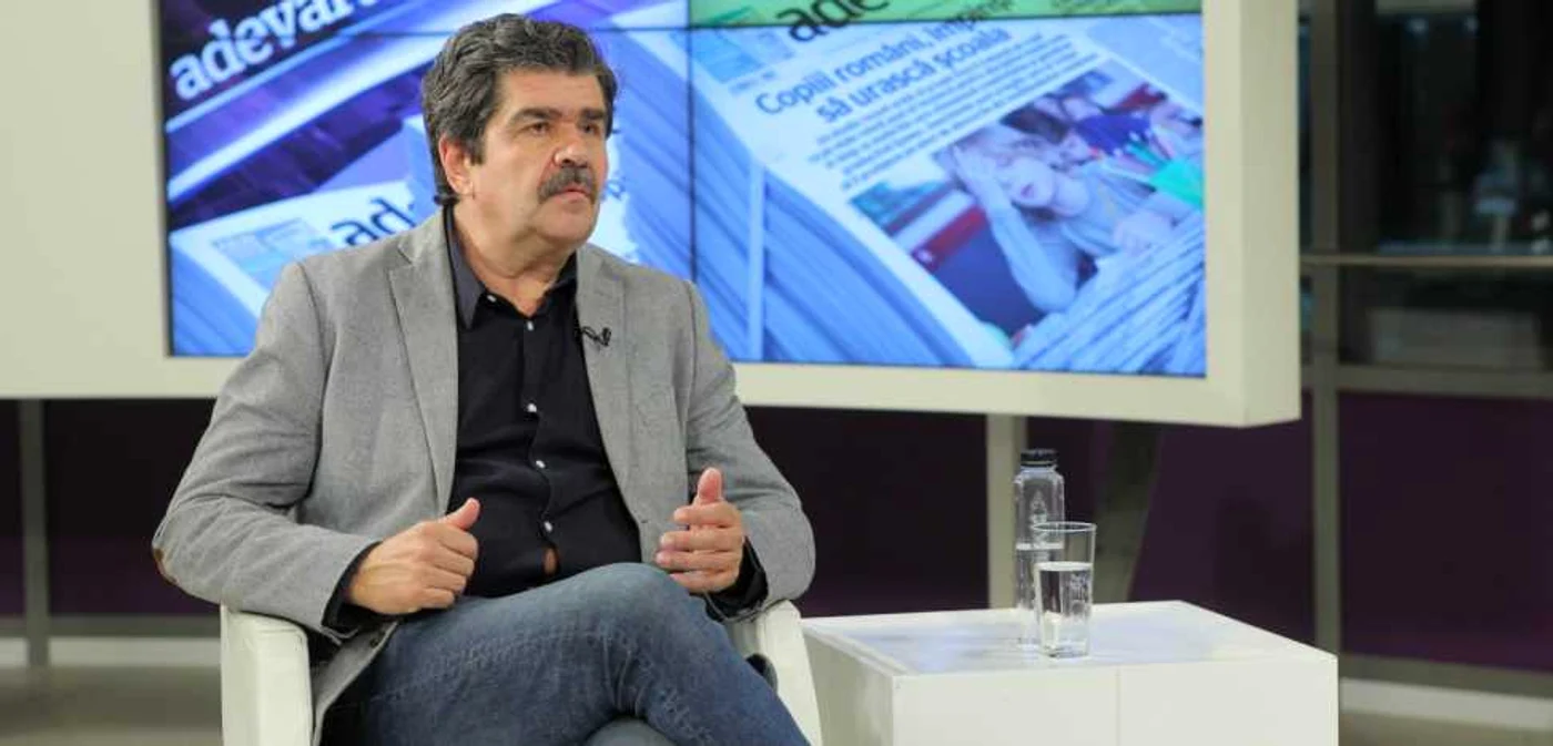 Radu Paraschivescu a comentat serialul „Vulpiţa“ FOTO Eduard Enea