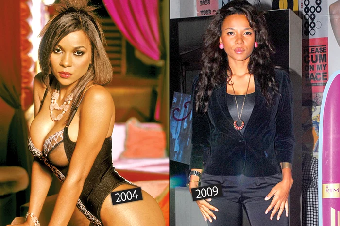 
    Aşa arăta Nadine în 2004, respectiv 2009, înainte de sarcină  