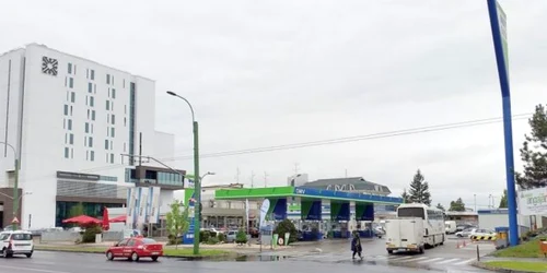 Incidentul s-a produs în benzinăria OMW de lângă gară