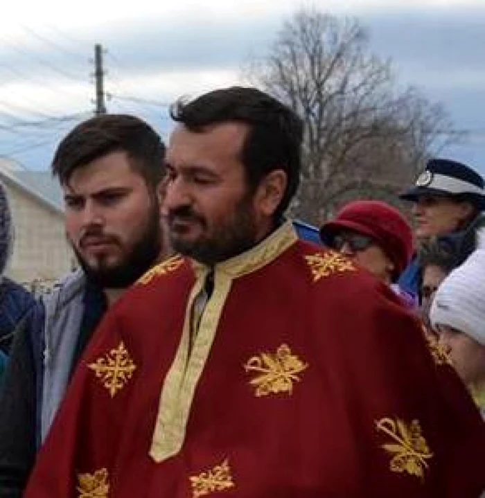 Preotul Florin Şerbu Foto: IJJ Galaţi