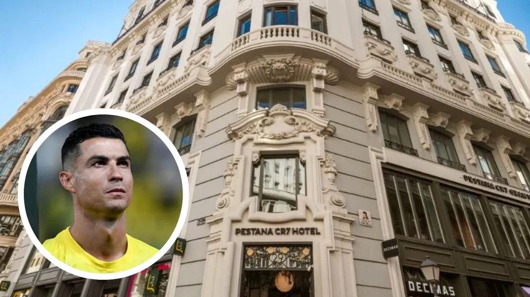 Cristiano Ronaldo deține hoteluri la Madrid și Lisabona. Foto ABC   
