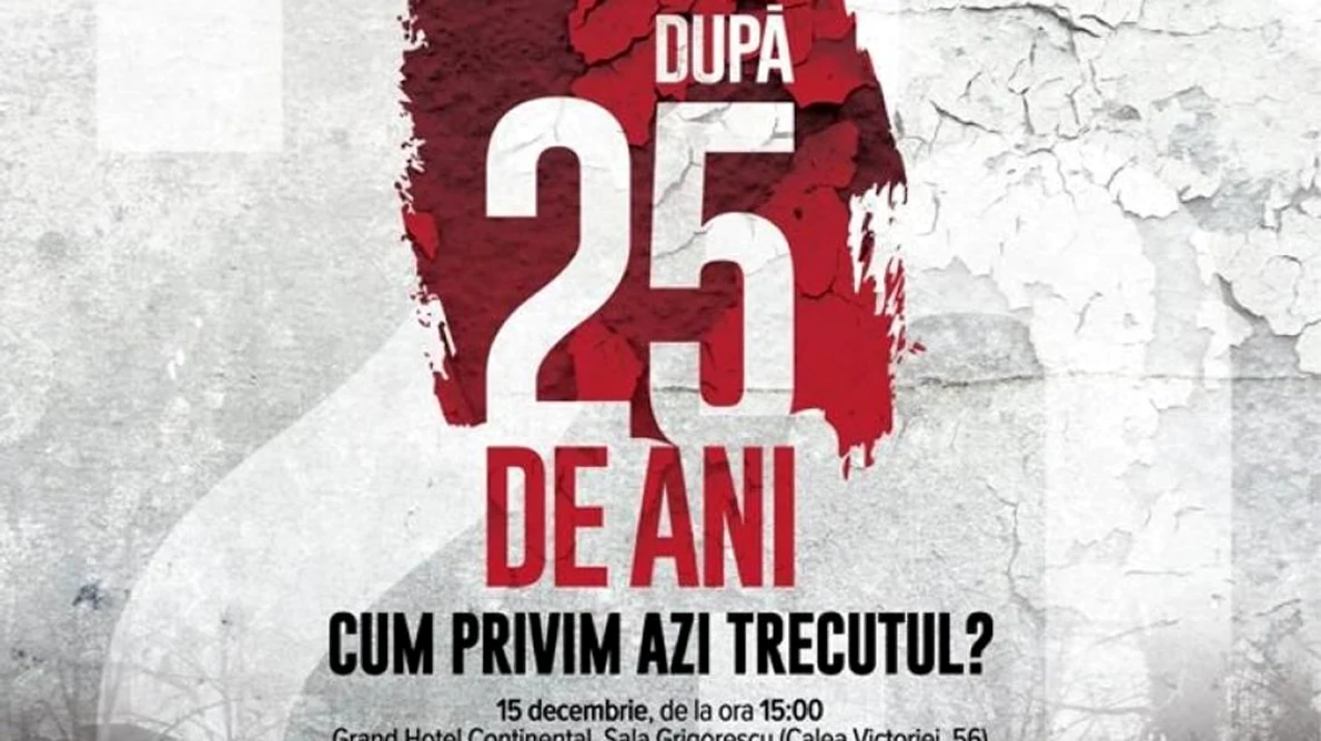 După 25 de ani Cum privim azi trecutul? jpeg