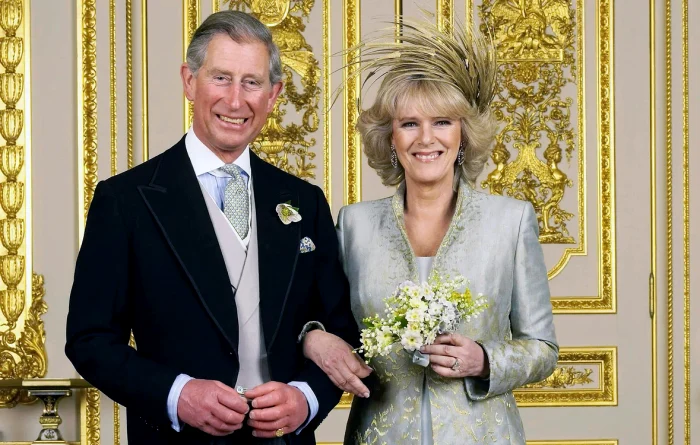 Regele Charles și Regina Camilla la nunta lor / Foto: Getty Images