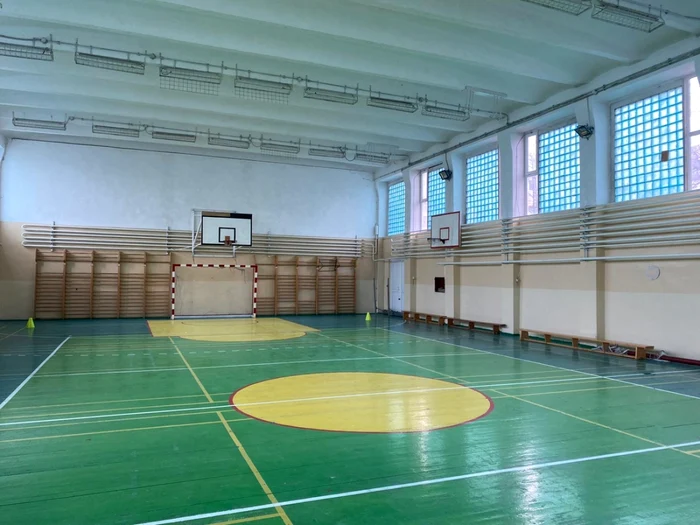 Sala de sport de la Colegiul National Pedagogic