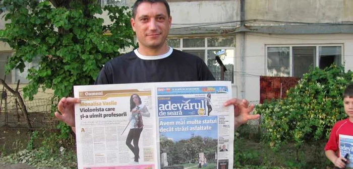 Marian Radu, cititor fidel al cotidianului